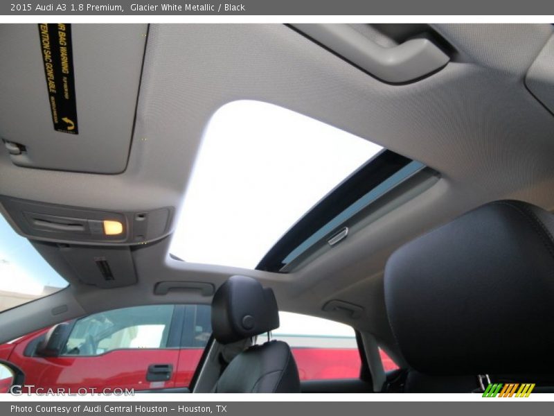 Glacier White Metallic / Black 2015 Audi A3 1.8 Premium