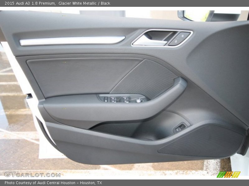 Glacier White Metallic / Black 2015 Audi A3 1.8 Premium
