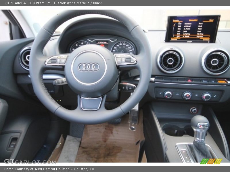 Glacier White Metallic / Black 2015 Audi A3 1.8 Premium