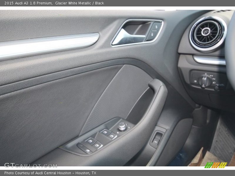 Glacier White Metallic / Black 2015 Audi A3 1.8 Premium