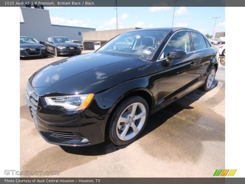 Brilliant Black / Black 2015 Audi A3 1.8 Premium