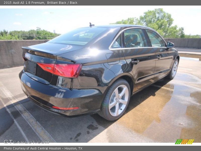 Brilliant Black / Black 2015 Audi A3 1.8 Premium
