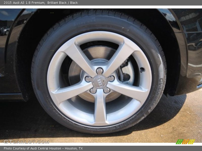 Brilliant Black / Black 2015 Audi A3 1.8 Premium