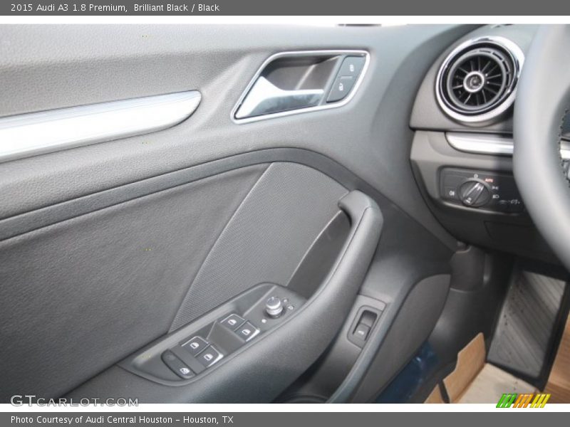 Brilliant Black / Black 2015 Audi A3 1.8 Premium