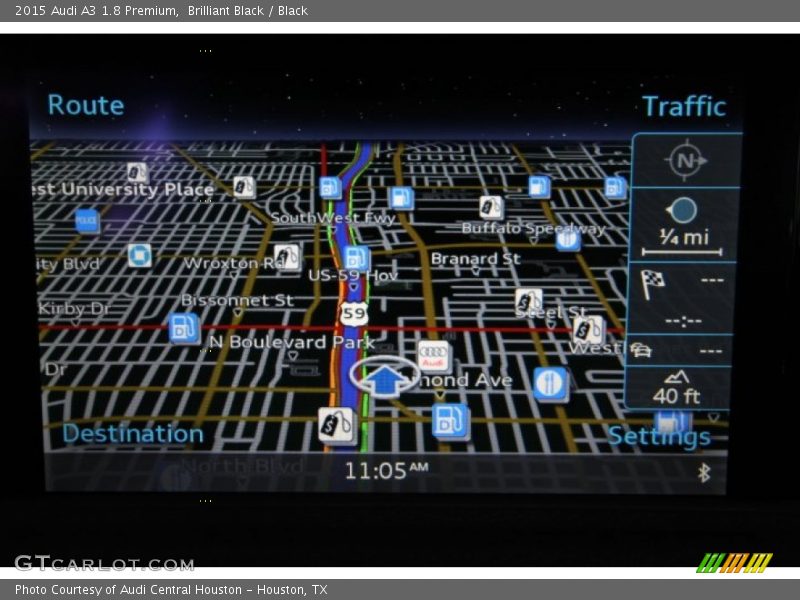 Brilliant Black / Black 2015 Audi A3 1.8 Premium