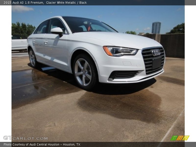Glacier White Metallic / Black 2015 Audi A3 1.8 Premium