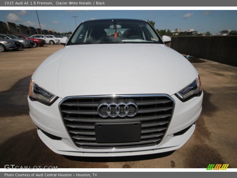 Glacier White Metallic / Black 2015 Audi A3 1.8 Premium