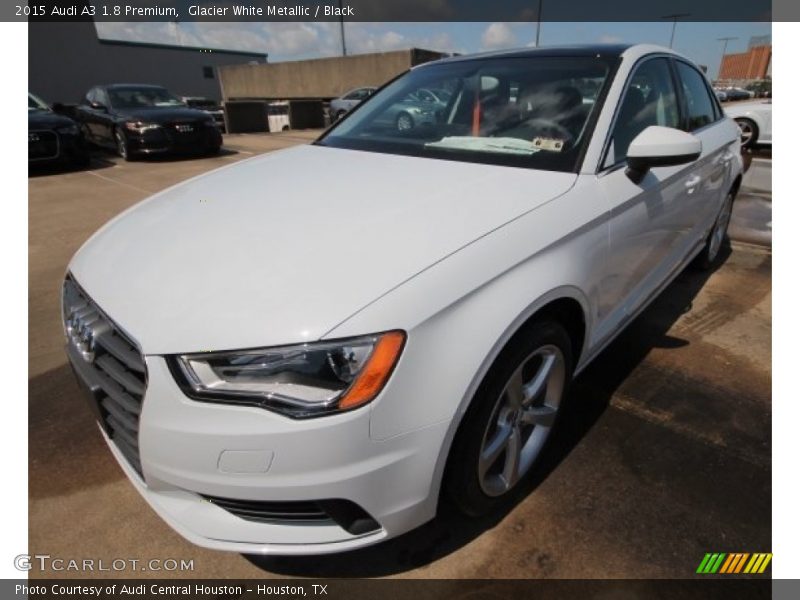 Glacier White Metallic / Black 2015 Audi A3 1.8 Premium