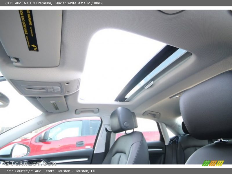 Glacier White Metallic / Black 2015 Audi A3 1.8 Premium