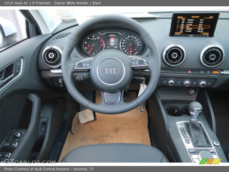 Glacier White Metallic / Black 2015 Audi A3 1.8 Premium