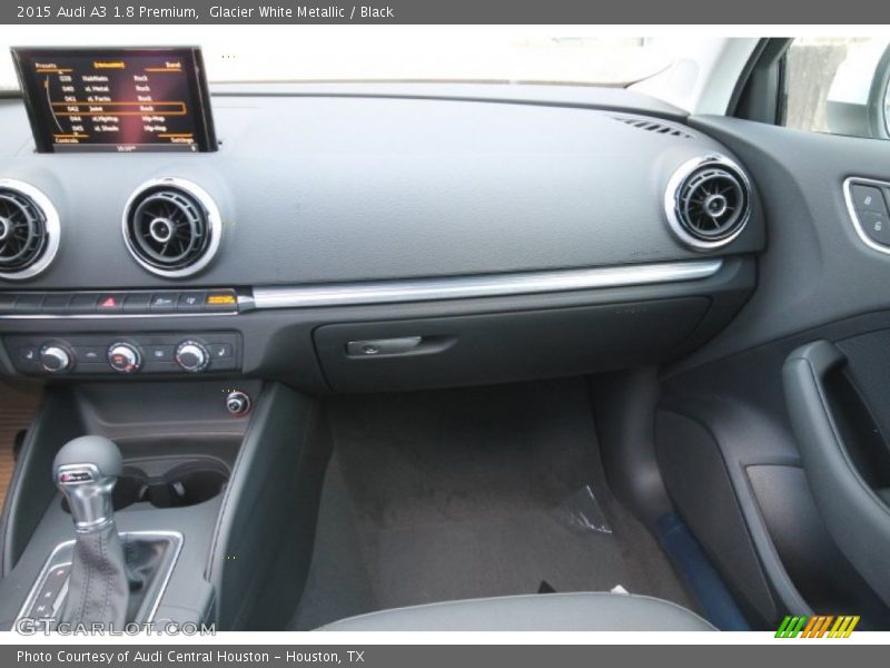 Glacier White Metallic / Black 2015 Audi A3 1.8 Premium