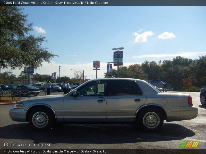 Silver Frost Metallic / Light Graphite 2000 Ford Crown Victoria Sedan
