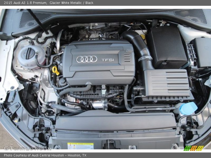 Glacier White Metallic / Black 2015 Audi A3 1.8 Premium