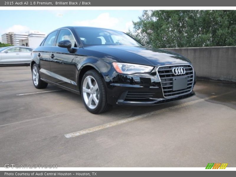 Brilliant Black / Black 2015 Audi A3 1.8 Premium