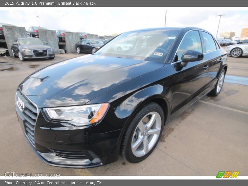Brilliant Black / Black 2015 Audi A3 1.8 Premium