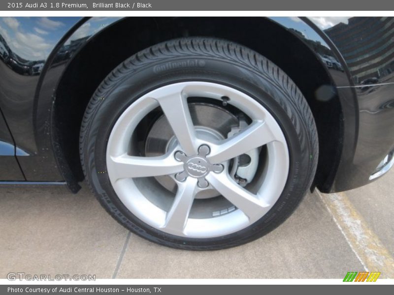 Brilliant Black / Black 2015 Audi A3 1.8 Premium