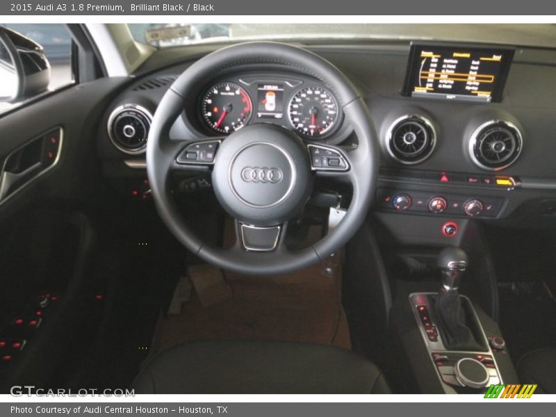 Brilliant Black / Black 2015 Audi A3 1.8 Premium