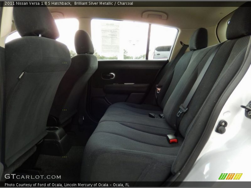 Rear Seat of 2011 Versa 1.8 S Hatchback