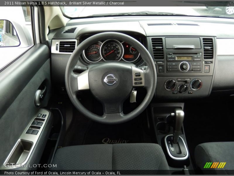 Dashboard of 2011 Versa 1.8 S Hatchback