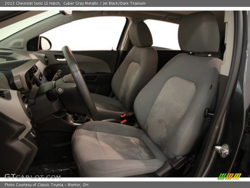 Front Seat of 2013 Sonic LS Hatch