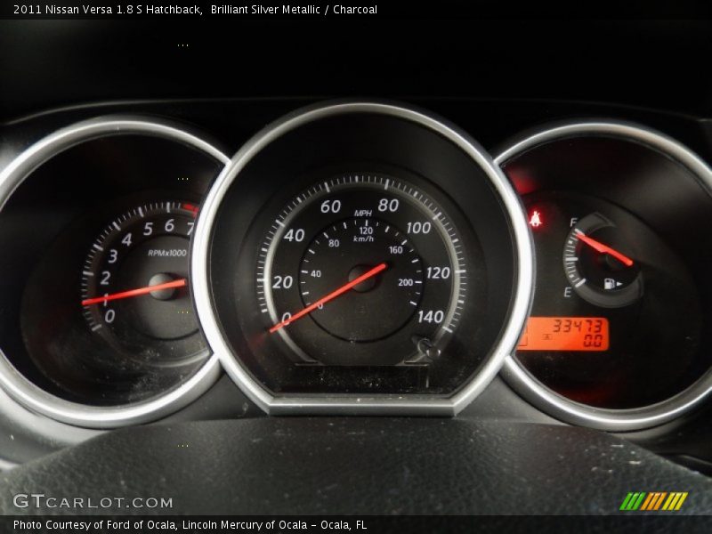  2011 Versa 1.8 S Hatchback 1.8 S Hatchback Gauges