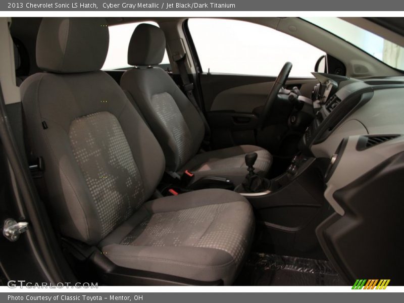 Front Seat of 2013 Sonic LS Hatch