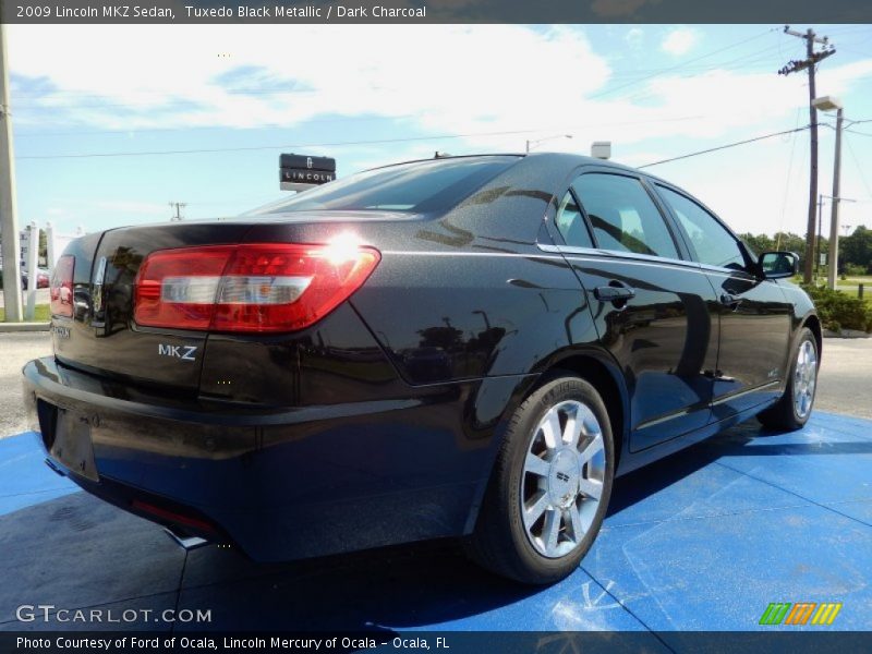 Tuxedo Black Metallic / Dark Charcoal 2009 Lincoln MKZ Sedan