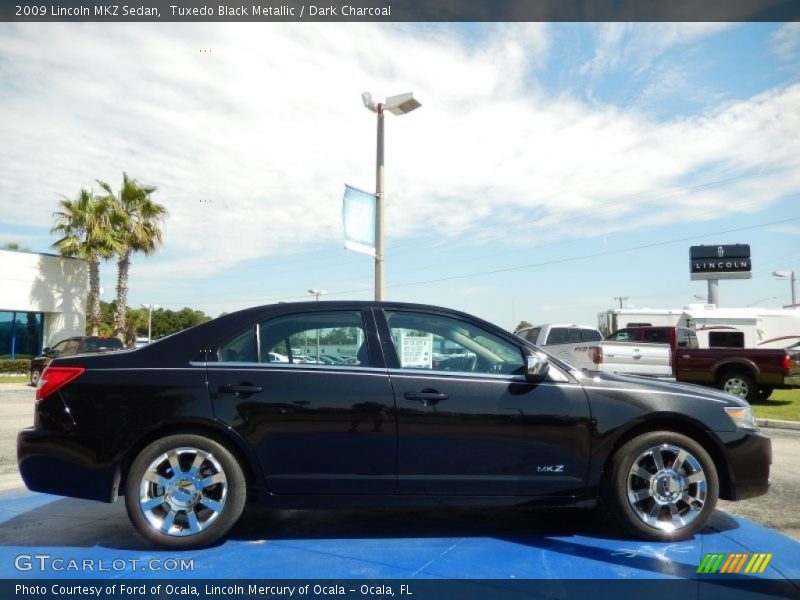 Tuxedo Black Metallic / Dark Charcoal 2009 Lincoln MKZ Sedan