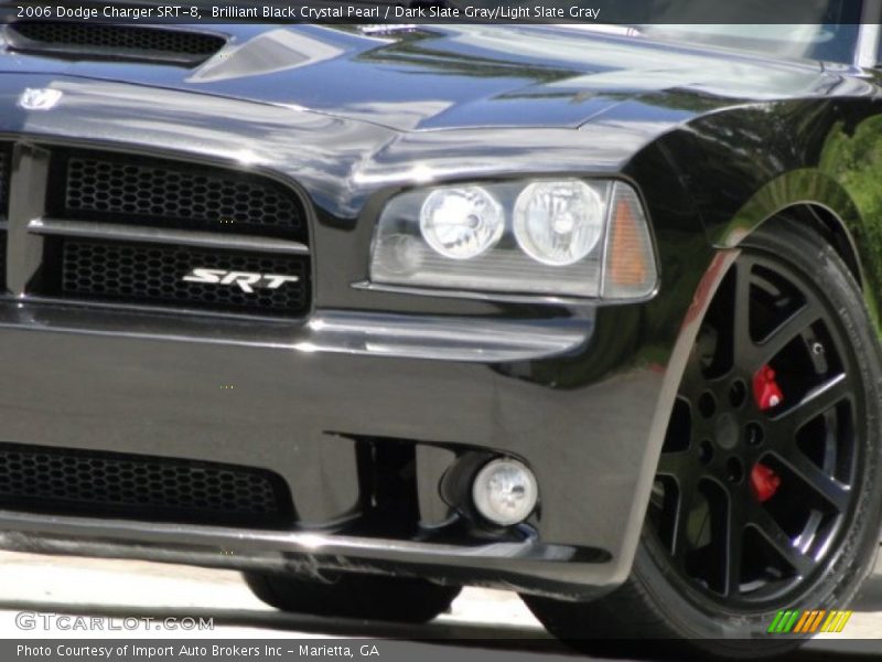 Brilliant Black Crystal Pearl / Dark Slate Gray/Light Slate Gray 2006 Dodge Charger SRT-8