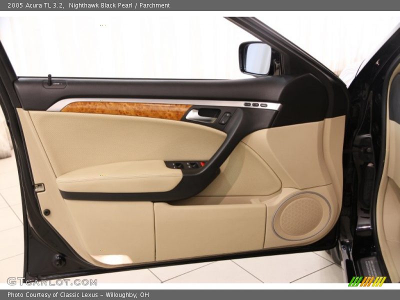 Nighthawk Black Pearl / Parchment 2005 Acura TL 3.2