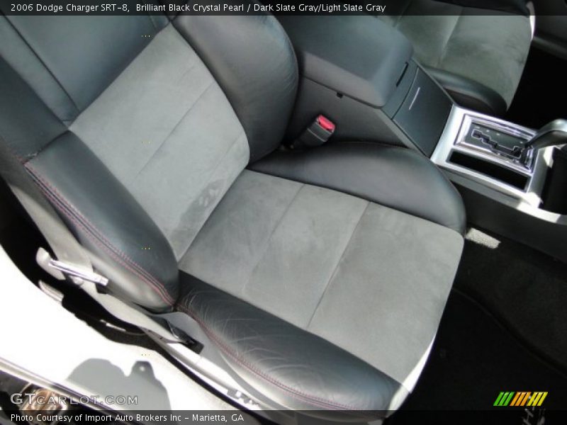 Brilliant Black Crystal Pearl / Dark Slate Gray/Light Slate Gray 2006 Dodge Charger SRT-8