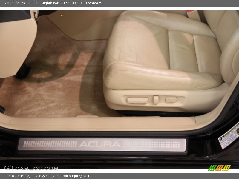 Nighthawk Black Pearl / Parchment 2005 Acura TL 3.2