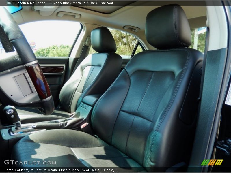 Tuxedo Black Metallic / Dark Charcoal 2009 Lincoln MKZ Sedan