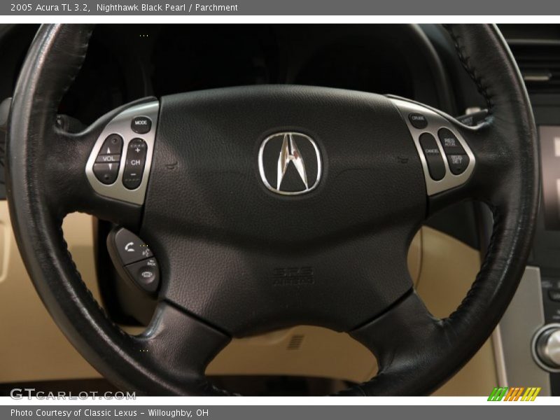 Nighthawk Black Pearl / Parchment 2005 Acura TL 3.2