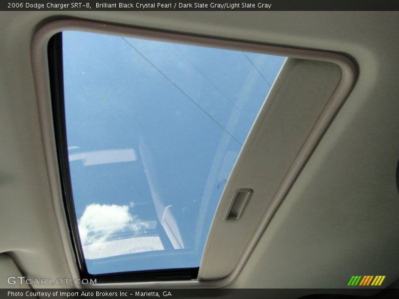 Brilliant Black Crystal Pearl / Dark Slate Gray/Light Slate Gray 2006 Dodge Charger SRT-8