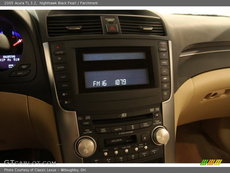 Nighthawk Black Pearl / Parchment 2005 Acura TL 3.2