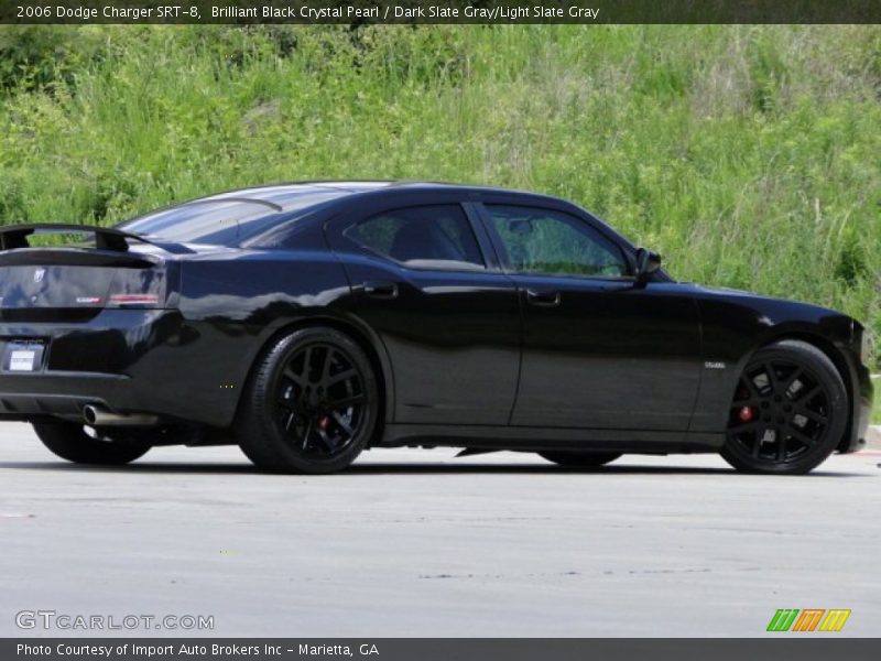 Brilliant Black Crystal Pearl / Dark Slate Gray/Light Slate Gray 2006 Dodge Charger SRT-8