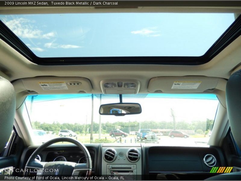 Tuxedo Black Metallic / Dark Charcoal 2009 Lincoln MKZ Sedan