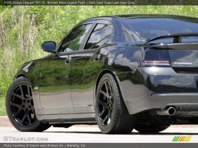 Brilliant Black Crystal Pearl / Dark Slate Gray/Light Slate Gray 2006 Dodge Charger SRT-8