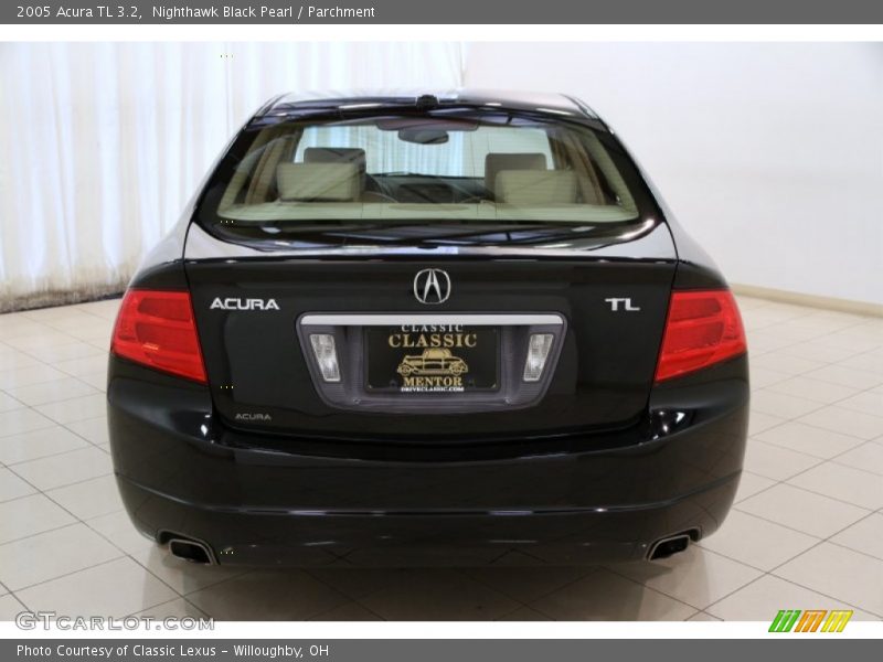 Nighthawk Black Pearl / Parchment 2005 Acura TL 3.2