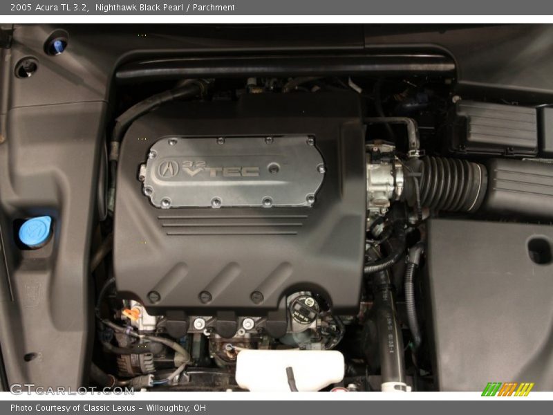 Nighthawk Black Pearl / Parchment 2005 Acura TL 3.2