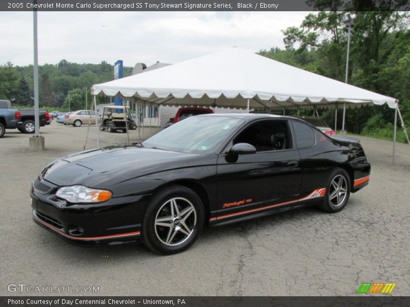Black / Ebony 2005 Chevrolet Monte Carlo Supercharged SS Tony Stewart Signature Series