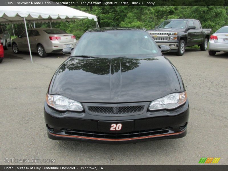 Black / Ebony 2005 Chevrolet Monte Carlo Supercharged SS Tony Stewart Signature Series