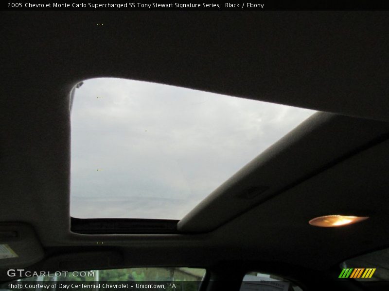 Black / Ebony 2005 Chevrolet Monte Carlo Supercharged SS Tony Stewart Signature Series