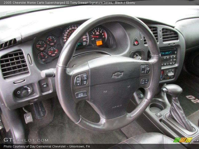  2005 Monte Carlo Supercharged SS Tony Stewart Signature Series Steering Wheel