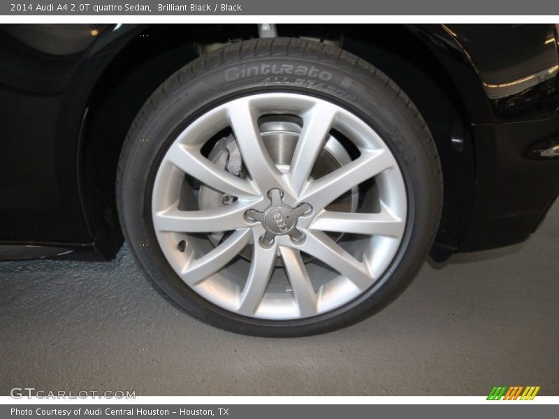 Brilliant Black / Black 2014 Audi A4 2.0T quattro Sedan