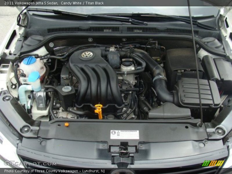 Candy White / Titan Black 2011 Volkswagen Jetta S Sedan