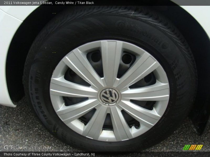 Candy White / Titan Black 2011 Volkswagen Jetta S Sedan