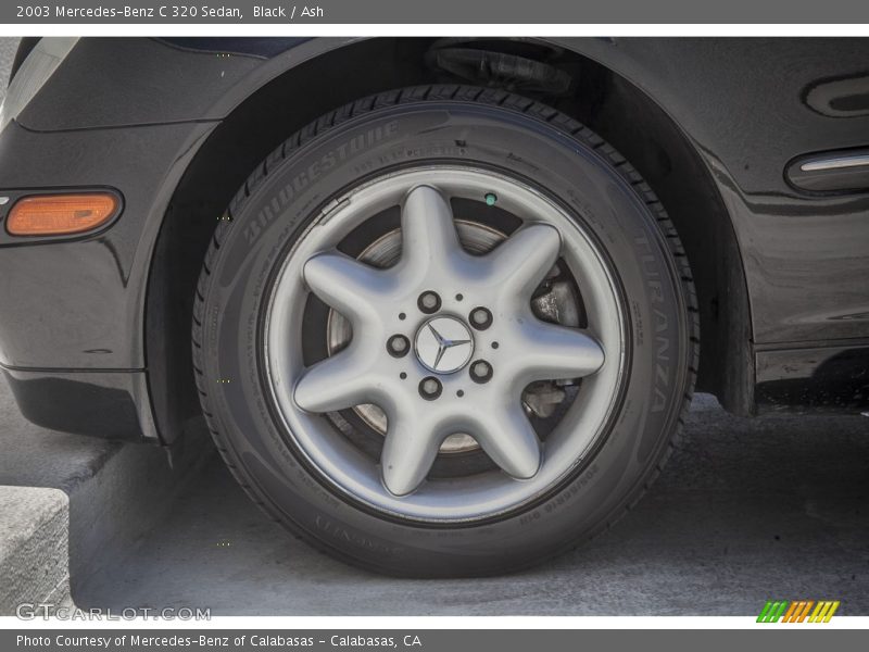 Black / Ash 2003 Mercedes-Benz C 320 Sedan