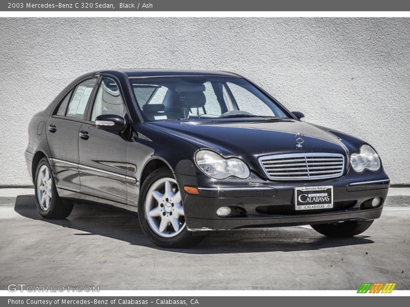 Black / Ash 2003 Mercedes-Benz C 320 Sedan